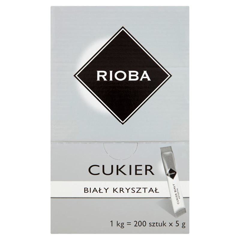 Цукор білий Rioba 5 г 200 шт. у пакетиках