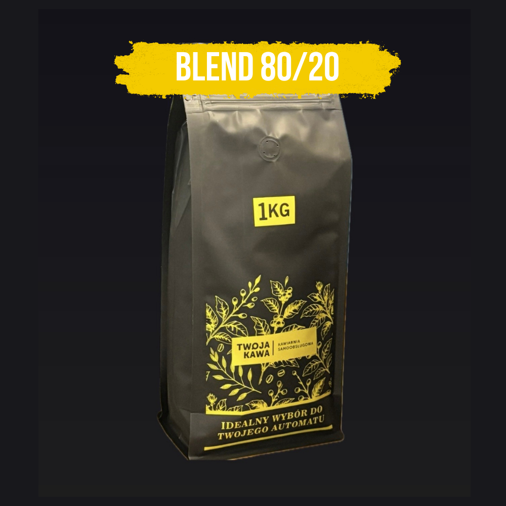 Спеціальна кава в зернах BLEND 80/20 – еспресо – 1000 г