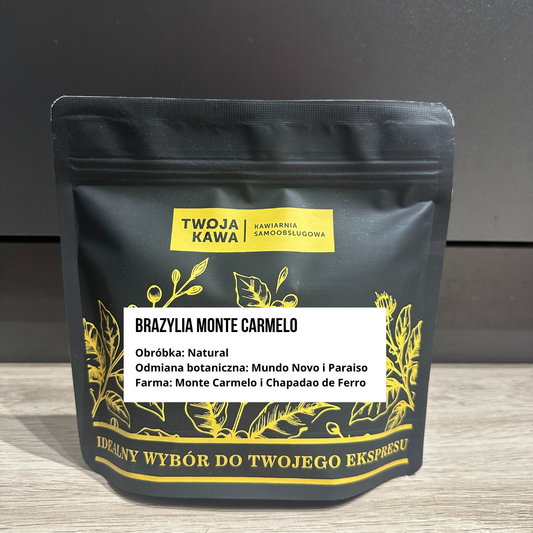 Kawa Ziarnista Specialty BRAZYLIA MONTE CARMELO – espresso – 250g