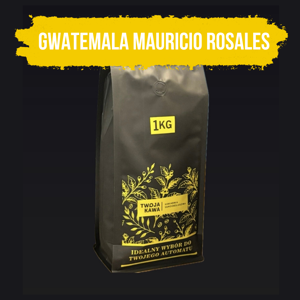 Спеціальні кавові зерна – GUATEMALA MAURICIO ROSALES – промиті – 1000 г