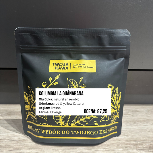 Specialty Coffee Beans – COLOMBIA LA GUÁNABANA – natural anaerobic – 250g