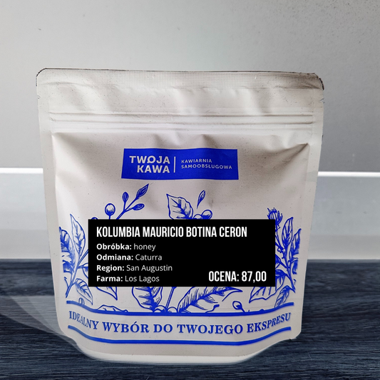 Кава Specialty Bean Coffee – КОЛУМБІЯ MAURICIO BOTINA CERON – мед – 250г